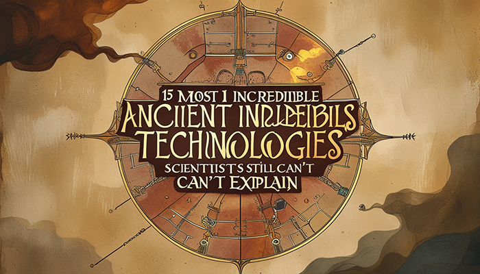15 Most Incredible Ancient Technologies